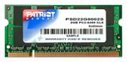 Оперативная память Patriot Memory PSD22G8002S DDR2 2 Гб SO-DIMM 800 МГц