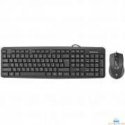 Комплект клавиатура + мышь Defender c-270 USB (45270) чёрный