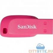 USB-флешка Sandisk cruzer blade (SDCZ50C-016G-B35PE) USB 2.0 16 Гб розовый
