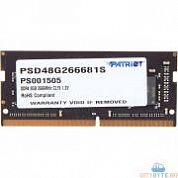 Оперативная память Patriot Memory PSD48G266681S DDR4 8 Гб SO-DIMM 2 666 МГц
