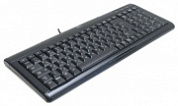 Клавиатура Logitech Ultra-Flat Keyboard Black USB+PS/2 USB + PS/2