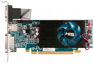 Видеокарта HIS Radeon HD 6570 650 МГц PCI-E 2.1 GDDR3 1600 МГц 1024 Мб 128 бит