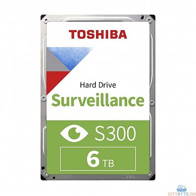 Жесткий диск Toshiba S300 HDWT860UZSVA 6000 Гб