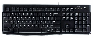 Клавиатура Logitech Keyboard K120 Black USB