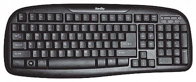 Клавиатура Hardity KB-410 Black USB
