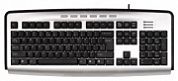 Клавиатура A4Tech KL-23 Silver-Black PS/2