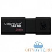 USB-флешка Kingston dt100g3 (DT100G3/32Gb) USB 3.0 32 Гб чёрный