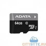 Карта памяти ADATA AUSDX64GUICL10-RA1 64 Гб