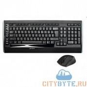 Комплект клавиатура + мышь A4Tech 9300F USB (618555) чёрный