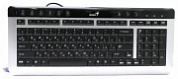 Клавиатура Genius LuxeMate 300 Black-Silver PS/2