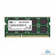 Оперативная память Foxline FL1600D3S11SL-4G DDR3 4 Гб SO-DIMM 1 600 МГц