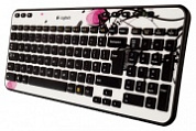Клавиатура Logitech Wireless Keyboard K360 Fingerprint Flowers USB USB