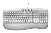 Клавиатура Logitech DeluxePlus Keyboard White PS/2 PS/2