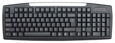 Клавиатура 3Cott KB-150 Black-Silver USB