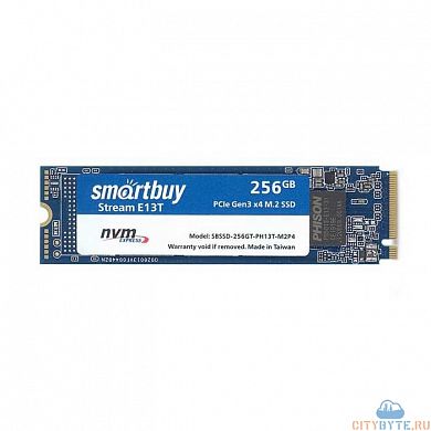 SSD накопитель SmartBuy Stream E13T SBSSD-256GT-PH13T-M2P4 256 Гб