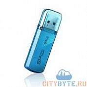 USB-флешка Silicon Power helios 101 (SP064GBUF2101V1B) USB 2.0 64 Гб голубой