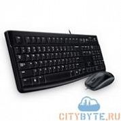 Комплект клавиатура + мышь Logitech mk120 USB (920-002561) чёрный