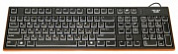 Клавиатура 5bites SLIM F21-SK1 Black-Orange USB + PS/2