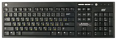 Клавиатура BTC 5137 Black USB