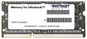 Оперативная память Patriot Memory PSD38G1600L2S DDR3 8 Гб SO-DIMM 1 600 МГц