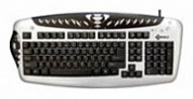 Клавиатура Kreolz KP-310Ub Silver-Black USB