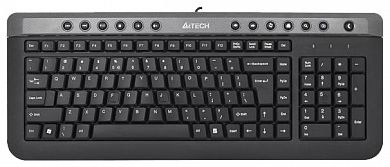 Клавиатура A4Tech X-Slim Keyboard KL-41 Black USB USB