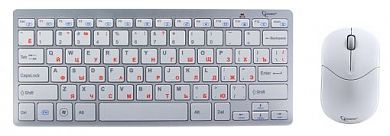 Комплект клавиатура + мышь Gembird KBS-7001 White USB USB