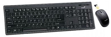 Комплект клавиатура + мышь Genius SlimStar 8010 Black USB