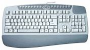 Клавиатура A4Tech KB-8-R White-Grey PS/2
