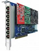 Аналоговая PCI-плата Yeastar TDM800