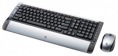 Комплект клавиатура + мышь Logitech Cordless Desktop S 510 Black USB+PS/2 USB + PS/2