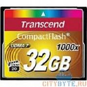 Карта памяти Transcend CompactFlash Card 1000x (TS32GCF1000) 32 Гб