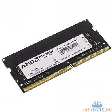 Оперативная память AMD R748G2606S2S-UO DDR4 8 Гб SO-DIMM 2 666 МГц