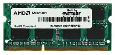 Оперативная память Patriot Memory AE32G1339S1-UG DDR3 2 Гб SO-DIMM 1 333 МГц