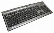 Клавиатура A4Tech KLS-7MUU Silver-Black PS/2