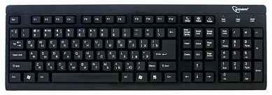 Клавиатура Gembird KB-8300-BL-R Black USB