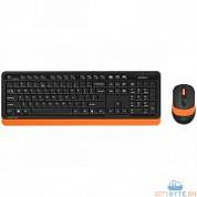 Комплект клавиатура + мышь A4Tech FG1010 Black/Orange USB (FG1010 ORANGE) комбинированная расцветка