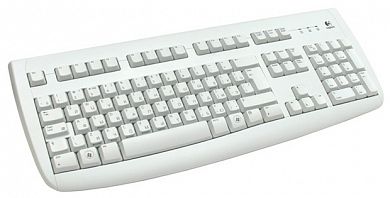 Клавиатура Logitech Deluxe 250 White PS/2 PS/2