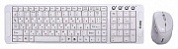 Комплект клавиатура + мышь Dialog KMROK-0318U White USB