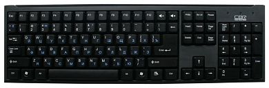 Клавиатура CBR KB 108 Black USB