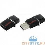 USB-флешка Sandisk ultra dual (SDDD2-064G-GAM46) USB 3.0 64 Гб чёрный