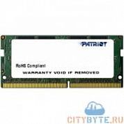 Оперативная память Patriot Memory PSD416G24002S DDR4 4 Гб SO-DIMM 2 400 МГц