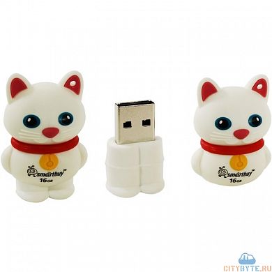 USB-флешка SmartBuy wild (SB16GBCatW) USB 2.0 16 Гб комбинированная расцветка