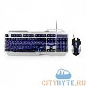 Комплект клавиатура + мышь Гарнизон gks-510g (GKS-510G) комбинированная расцветка