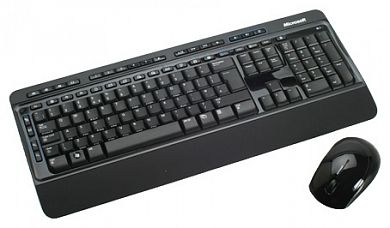 Комплект клавиатура + мышь Microsoft Wireless Desktop 3000 BlueTrack Black USB