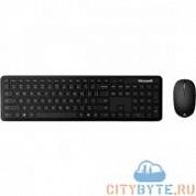 Комплект клавиатура + мышь Microsoft 1AI-00011 чёрный