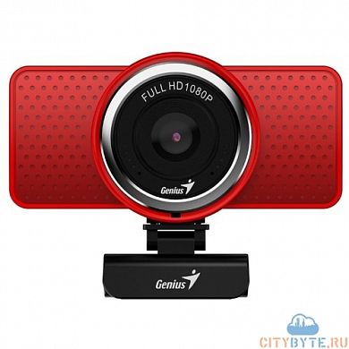 Web-камера Genius ecam 8000 (32200001401) чёрный, красный