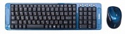 Комплект клавиатура + мышь Dialog KMROK-0318U Blue USB