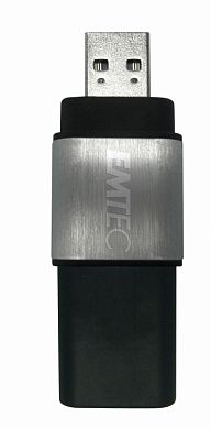 USB-флешка Emtec S400 (EKMMD8GS400EM) USB 2.0 8 Гб черный