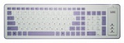 Клавиатура CBR KB 1002D «TWISTER» White-Purple USB